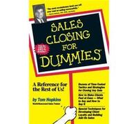 Sales Closing For Dummies by Tom Hopkins Hopkins, Tom (Auteur)