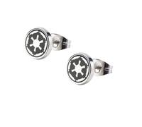 Salesone Boucles d'oreilles Star Wars Empire Galactique, Accessoires Star Wars, Licence officielle, Acier inoxydable, Pas de gemme