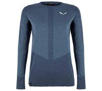 Salewa 00-0000027958_8670 T-Shirt Femme Dark Denim FR: L (Taille Fabricant: 46/40)