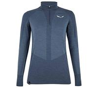 Salewa 00-0000027968_8670 T-Shirt Femme Dark Denim FR: L (Taille Fabricant: 46/40)