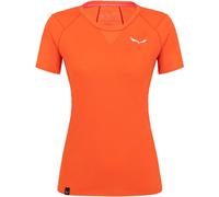 Salewa Agner Merino T-Shirt Womens Rouge Orange 16 (XL) Female