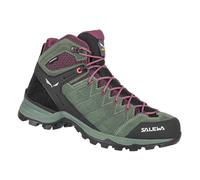Salewa Alp Mate Mid Women's Bottes de Randonnée Femmes, Vert, 3.5