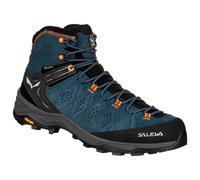 Salewa - Alp Trainer 2 Mid Gore-Tex Denim Fluo Orange - 8 - Chaussures de randonnée