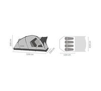 Salewa Tente Alpine Lodge IV – 4 places – Vert
