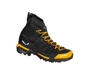 Salewa - Chaussures d'alpinisme - Ortles Light Mid Ptx M Gold/Black en Nylon - Taille 42,5 - Noir Noir 42,5