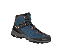 Salewa - Chaussures de trekking en GORE-TEX® - Alp Trainer 2 Mid GTX M Dark Denim/Fluo Orange pour Homme - Taille 43 - Bleu Bleu 43