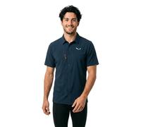 Salewa Chemise de randonnée Puez S/S Homme manches courtes légère et respirante Bleu Taille 52