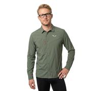Salewa – Chemise manches longues Puez L/S – Homme – Vert – Taille M – Modèle 2026