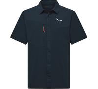 Salewa - Chemise de randonnée légère et respirante à manches courtes - Puez S/S Shirt M Blueberry pour Homme - Taille M - Bleu Bleu M