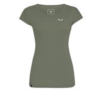 Salewa Puez Melange Dryton Short Sleeve T-shirt Vert M Femme
