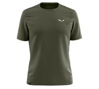 Salewa Puez Hybrid Dry´ton Short Sleeve T-shirt Vert L Homme
