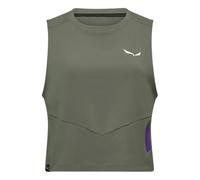 Salewa Débardeur femme Pedroc Dry Light Tank W ultra-léger et respirant Faded Green Taille L