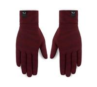 Salewa Cristallo Merino Gants pour Femme, Rouge, 6/S