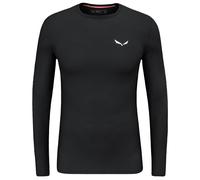 Salewa - Cristallo Warm AMR L/S Tee - Sous-vêtement mérinos - 48 - M - black out ii