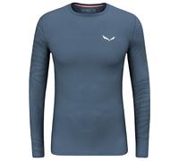 Salewa - Cristallo Warm AMR L/S Tee - Sous-vêtement mérinos - 50 - L - dark denim