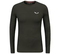 Salewa Cristallo Warm AMR T-Shirt M L/S Vert Olive foncé Taille M