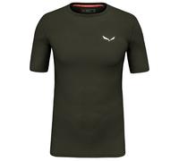 Salewa Cristallo Warm Alpine Merino Responsive Short Sleeve Base Layer Vert M Homme
