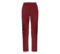 Salewa Dolomia pantalon d'hiver softshell pour femmes, couleur:rouge, taille:38