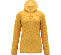 Doudoune a capuche femme salewa brenta jaune