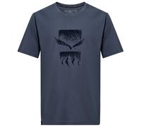Salewa Eagle 3cime Short Sleeve T-shirt Bleu S Homme