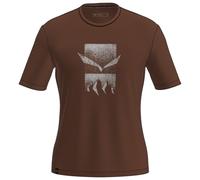 Salewa - Eagle 3Cime T-Shirt - T-shirt technique - 48 - earth brown