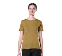 Salewa Eagle Dotted Mountain Alpine Merino Short Sleeve T-shirt Marron,Doré XS Femme