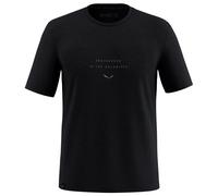 Salewa - Eagle EITD Alpine Merino T-Shirt - Haut en mérinos - 48 - black out