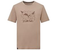 Salewa - Eagle Geometric T-Shirt - T-shirt technique - 50 - quicksand