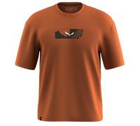 Salewa Eagle Hybrid Loose T-Shirt M, Bombay Brown, M