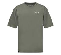 Salewa Eagle Loose T-Shirt M, M, Faded Green