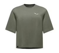 Salewa Eagle Loose T-Shirt W, XS, Faded Green