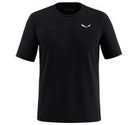 Salewa - Eagle Minilogo Alpine Merino T-Shirt - Haut en mérinos - 54 - black out
