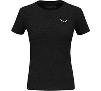 Salewa Eagle Minilogo Merino Short Sleeve T-shirt Noir S Femme