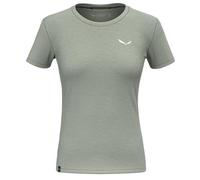 Salewa Eagle Minilogo Merino Short Sleeve T-shirt Gris XL Femme