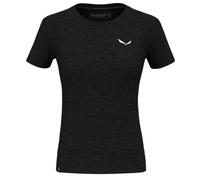 Salewa Eagle Minilogo Merino Short Sleeve T-shirt Noir S Femme