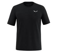 Salewa - Eagle Minilogo Alpine Merino T-Shirt - Haut en mérinos - 50 - black out