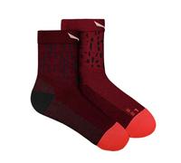 Salewa Femme Mtn Trn Sal. Am W Qrt Sock Chaussettes, Flame/1570, 42-44 Cm EU