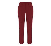Salewa Femme Pantalon Cargo Puez DST W Apparel, Pourpre, XS EU