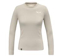 Salewa Puez Dry Long Sleeve T-shirt Beige L Femme