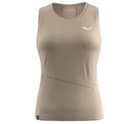 Salewa Puez Sporty Dry Sleeveless T-shirt Beige L Femme