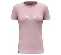 Salewa Femme Solid Dry W. T-Shirt, Zephyr, M EU