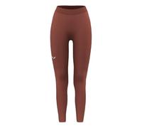 Salewa Femme Zebru Medium Warm AMR W Tight. T-Shirt, Etruscan Red, M EU