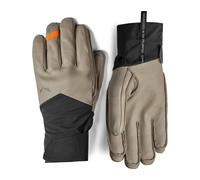 Salewa - Gants techniques coupe-vent et imperméables - Ortles Leather Infinium Gloves Black Out en Softshell - Taille XL - Noir Noir XL