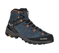 SALEWA Homme Ms Alp Trainer 2 Mid GTX Chaussures de randonnée, Dark Denim Fluo Orange, 40 EU