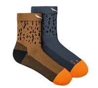 Salewa Homme Mtn Trn Sal. Am M Qrt Sock Chaussettes, Java Blue/7020, 42-44 Cm EU