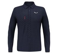 SALEWA Homme Puez Dry M L/S T-Shirt, Blazer Bleu Marine, S EU