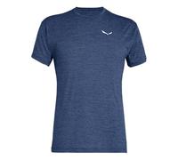 Salewa - Puez Melange Dry S/S Tee - T-shirt - 58 - dark denim melange