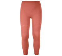 Salewa - Kid's Zebru Medium Warm AMR Tight - Sous-vêtement mérinos - 140 - etruscan red