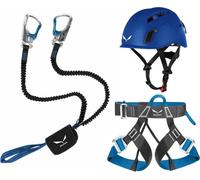 SALEWA Kit d'escalade Via Ferrata Premium Attac et baudrier Ferrata Evo