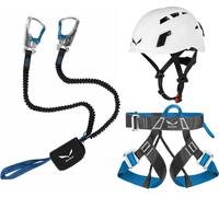 SALEWA Kit d'escalade Via Ferrata Premium Attac et baudrier Ferrata Evo